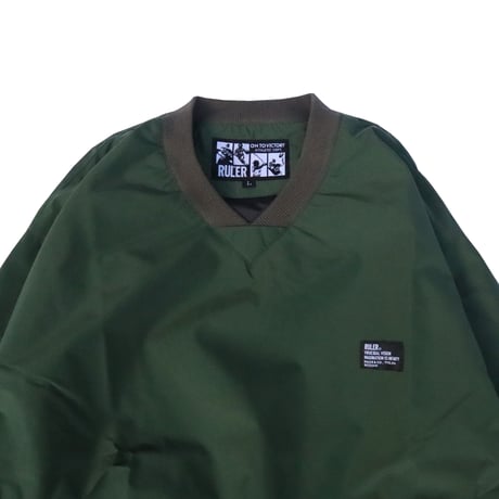 RULER / GRIME GHOSTS NYLON PULLOVER(2colors)
