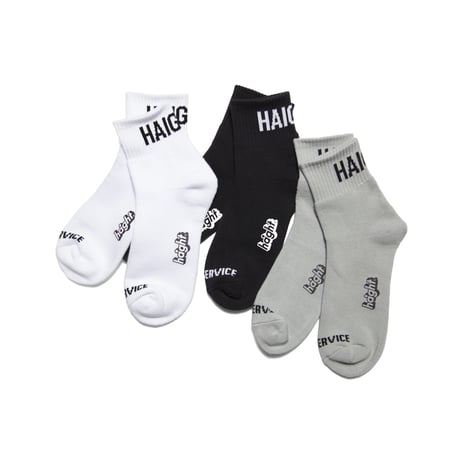 HAIGHT / LOW-CUT LOGO SOCKS(3colors)
