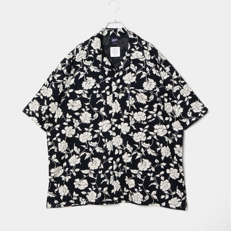 APPLEBUM / CHIRIMEN KNIT ALOHA SHIRT (OVERSIZED)