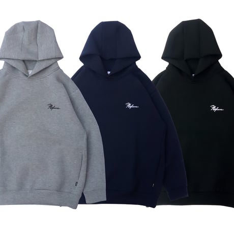 HIGH AURA / FLMG LOGO RELAX SETUP HOODIE(3colors)