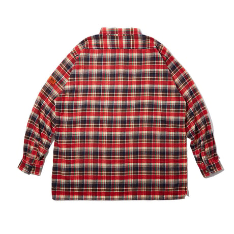 RULER / Death Dealer Flannel Pullover Shirt (2colors)