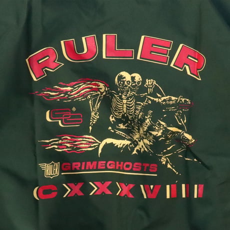 RULER / GRIME GHOSTS NYLON PULLOVER(2colors)