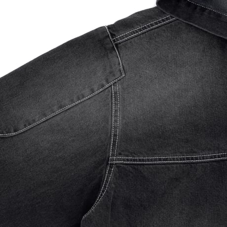INTERBREED / Mash Up Denim Hoodie (2colors)