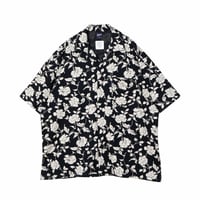 APPLEBUM / CHIRIMEN KNIT ALOHA SHIRT (OVERSIZED)