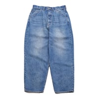 APPLEBUM / “SELENA” WIDE TAPERED DENIM PANTS (DAMAGE)