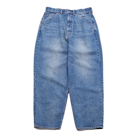 APPLEBUM / “SELENA” WIDE TAPERED DENIM PANTS (DAMAGE)