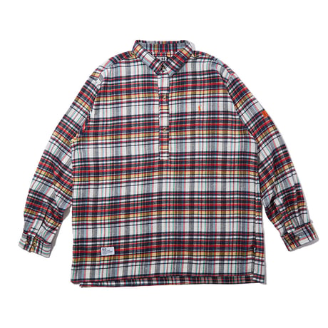 RULER / Death Dealer Flannel Pullover Shirt (2colors)