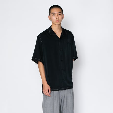 APPLEBUM / FEMINISH SATIN ALOHA SHIRT(2colors)