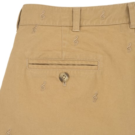 INTERBREED / Embroidered Tuck Shorts(2colors)