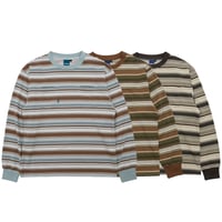 INTERBREED / FRENCH TERRY STRIPED TEE(3colors)