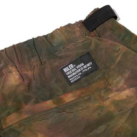 RULER / SMOKE CAMO NYLON CLIMBING PANTS