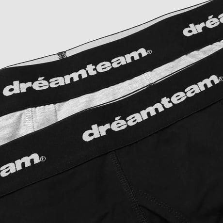 DREAM TEAM / dreamteam Basic Logo Boxer Briefs 2-Pack