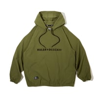 RULER / NYLON PULLOVER HOODIE