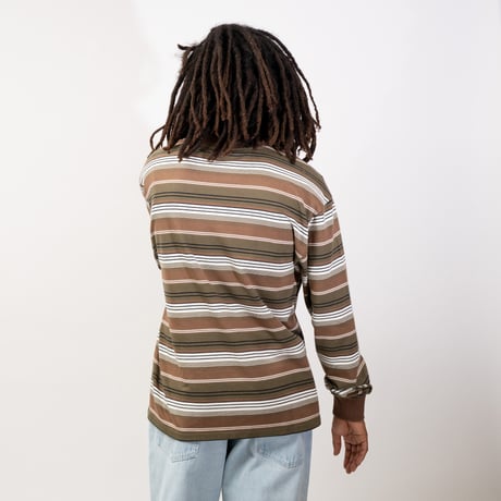 INTERBREED / FRENCH TERRY STRIPED TEE(3colors)