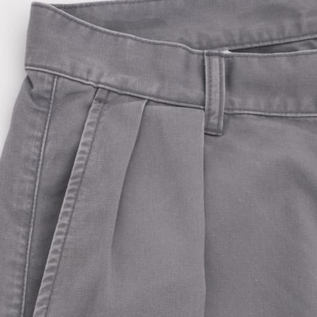 INTERBREED / FADED TWO TUCK CHINO(2colors)