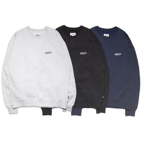 HAIGHT / (R) LOGO CREWNECK SWEAT(3colors)