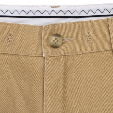 INTERBREED / Embroidered Tuck Shorts(2colors)