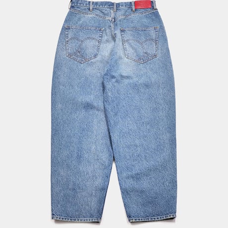 APPLEBUM / “SELENA” WIDE TAPERED DENIM PANTS (DAMAGE)