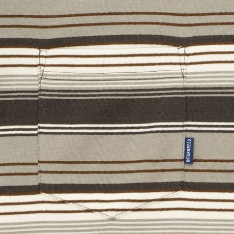 INTERBREED / FRENCH TERRY STRIPED TEE(3colors)