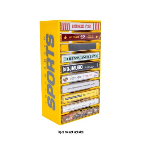 INTERBREED / IB Records Cassette Tape Rack