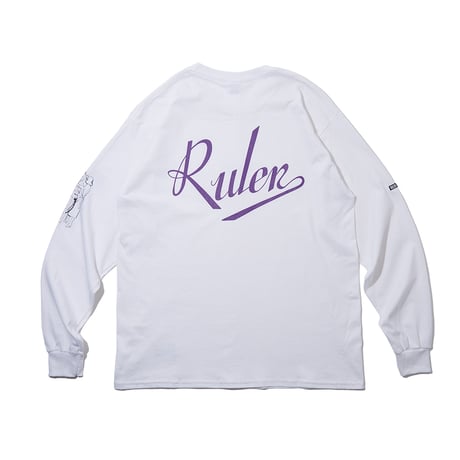 RULER / ARCADE SCRIPT L/S TEE(3colors)
