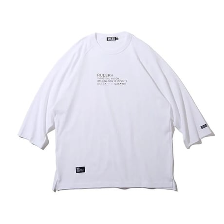 RULER / REBELLION RAGRAN 3/4 TEE(2colors)