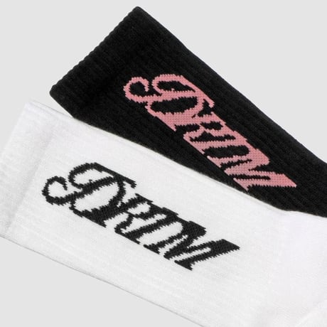 DREAM TEAM / DRTM Signature Script Crew Socks(2colors)