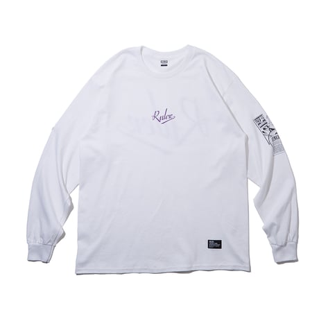 RULER / ARCADE SCRIPT L/S TEE(3colors)