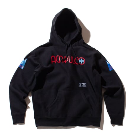 ACAPULCO GOLD / SKI CLUB HOODED SWEATSHIRT (2colors)