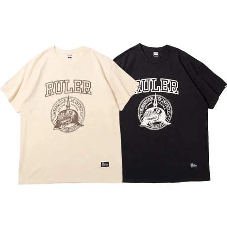 RULER / COURAGE 6oz. S/S TEE