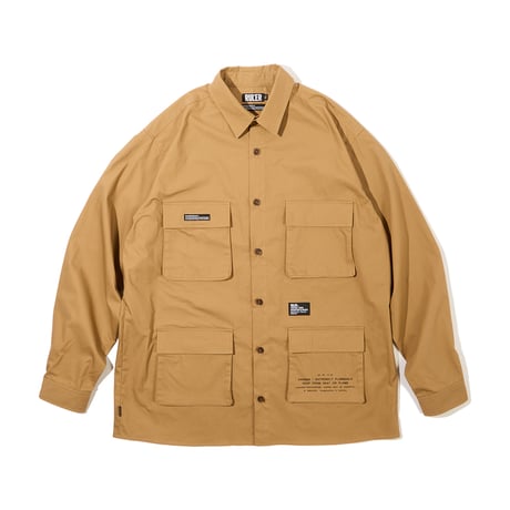 RULER / MILITIA HORSE CLOTH L/S SHIRT(2colors)
