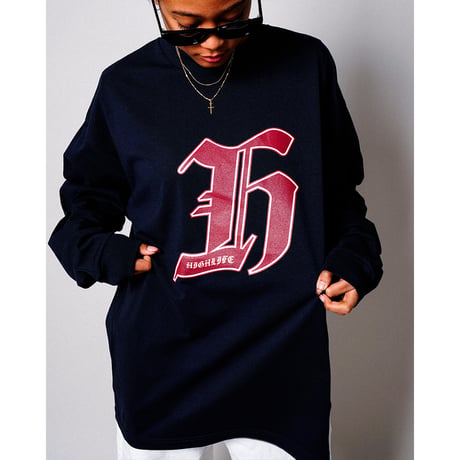 HighLife / Old English L/S Tee(3colors)