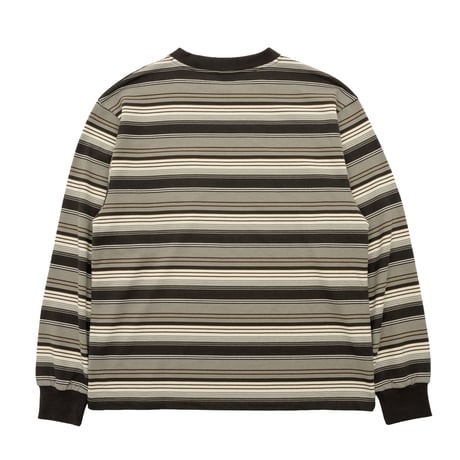 INTERBREED / FRENCH TERRY STRIPED TEE(3colors)