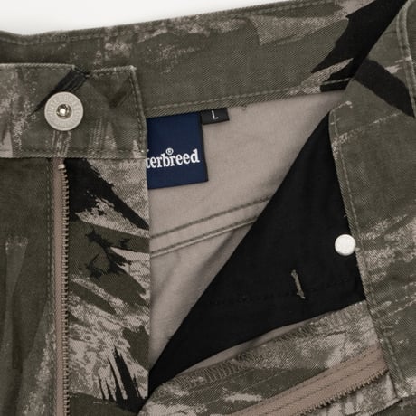 INTERBREED / BRUSHED CAMO TROUSER(2colors)