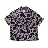 APPLEBUM / ”LEAF MOTIF” OVERSIZE ALOHA SHIRT(2colors)