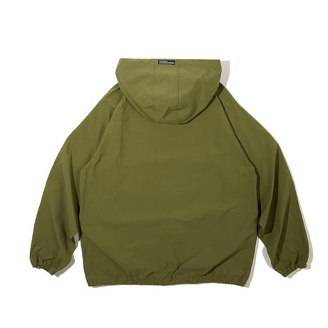 RULER / NYLON PULLOVER HOODIE