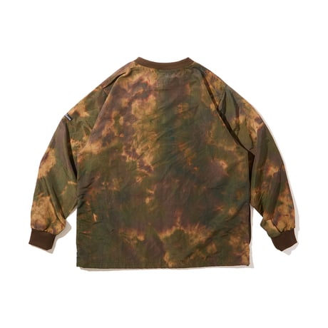RULER / SMOKE CAMOUFLAGE NYLON PULLOVER