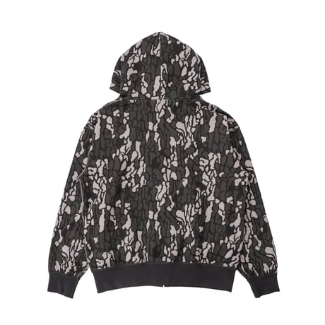 INTERBREED / CAMOUFLAGE HEAVY WEIGHT ZIP HOODIE(3colors)