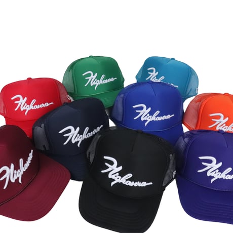 HIGH AURA / FLMG LOGO MESH CAP (9colors)