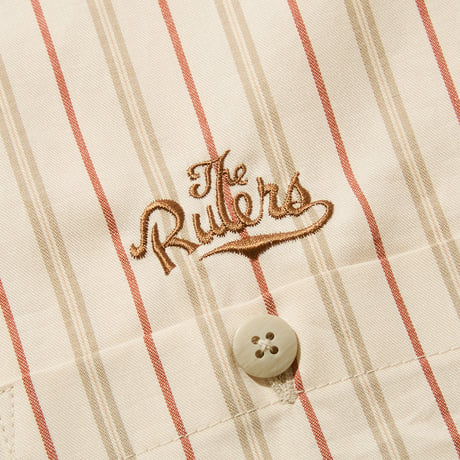 RULER / STRIPE S/S SHIRT(2colors)
