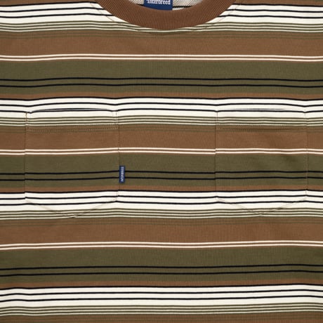INTERBREED / FRENCH TERRY STRIPED TEE(3colors)