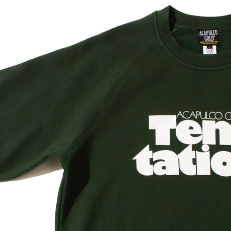 ACAPULCO GOLD / TEMPTATIONS RAGLAN SLEEVE CREW SWEAT (4colors)