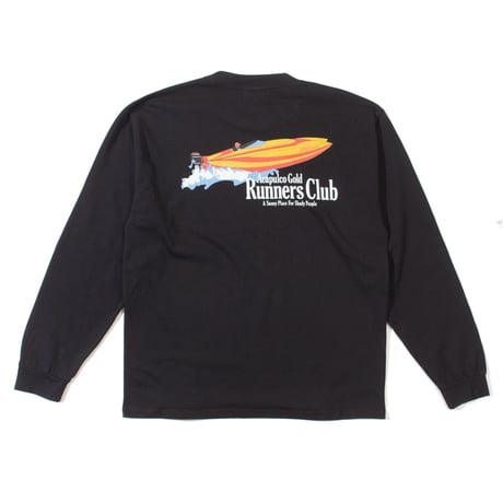 ACAPULCO GOLD / RUNNERS CLUB LS TEE(2colors)