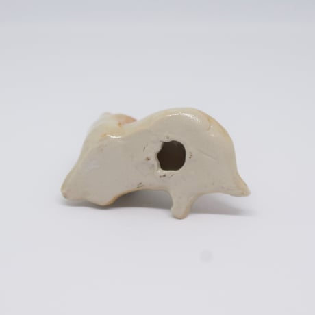 チェコ　ゆったり猫　陶器の置物