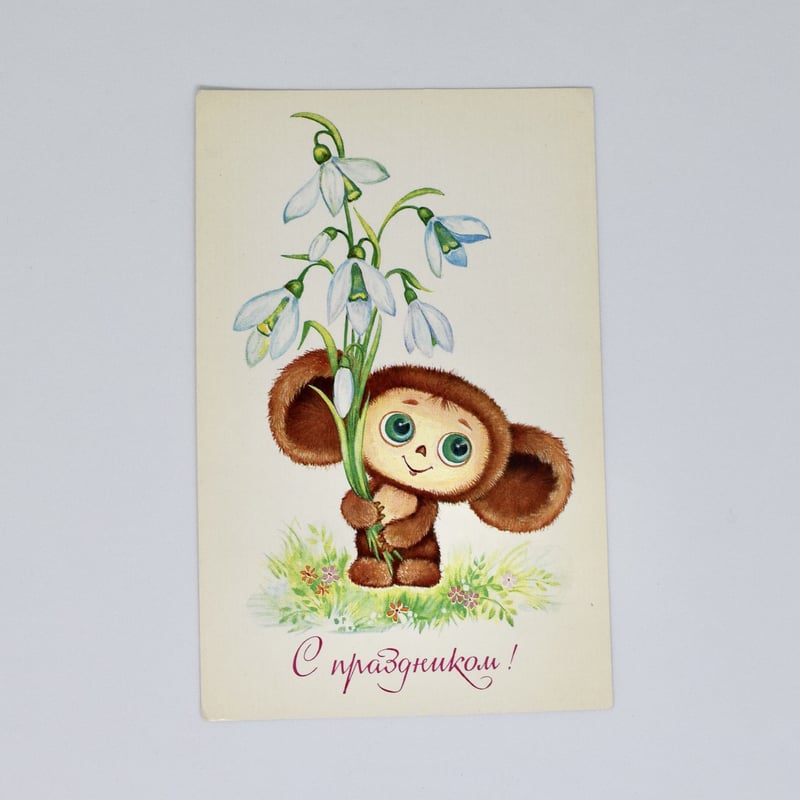 アンティーク ポストカード 白い花と美しい少女 【公式通販】