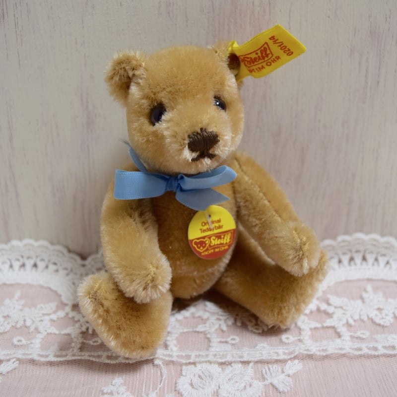 専用ページ　ミニチュア昭和のクマカップ(ブルー・イエロー) ボタン箱くまさん TMOC』カラーパレット くま （ぬいぐるみ小） – タオル美術館