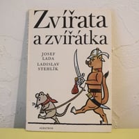 チェコ　絵本「Zvirata a zviratka」ヨゼフ・ラダ