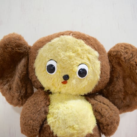 チェブラーシカ　ぬいぐるみ　ちょっとびっくり顔