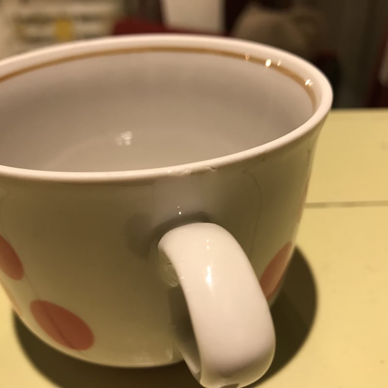 旧ソ連時代 ウクライナ 水玉ラインのカップ | Kitten Blue