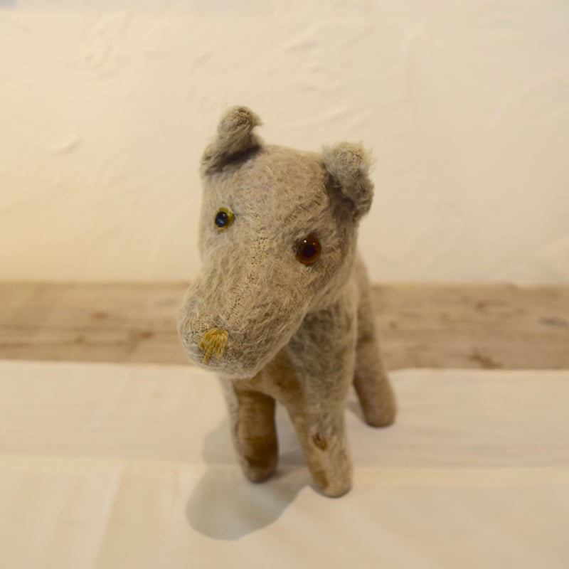 チェコ 首をかしげた犬のぬいぐるみ | Kitten Blue